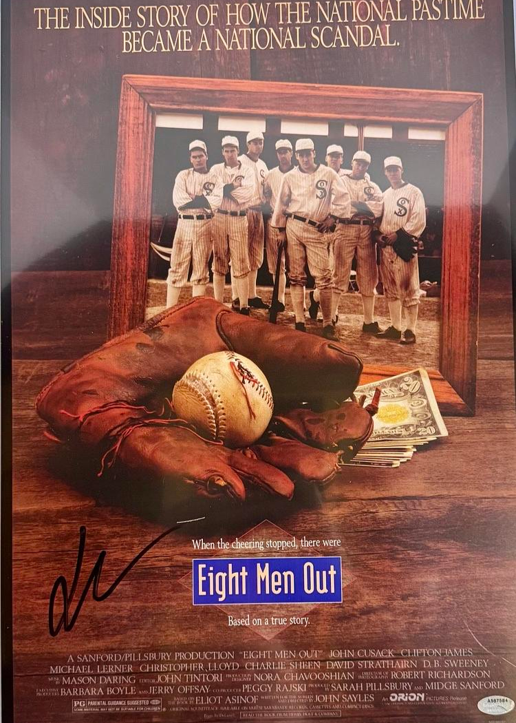 John Cusack Signed 11x17 Photo (Eight Men Out) - Schwartz COA
